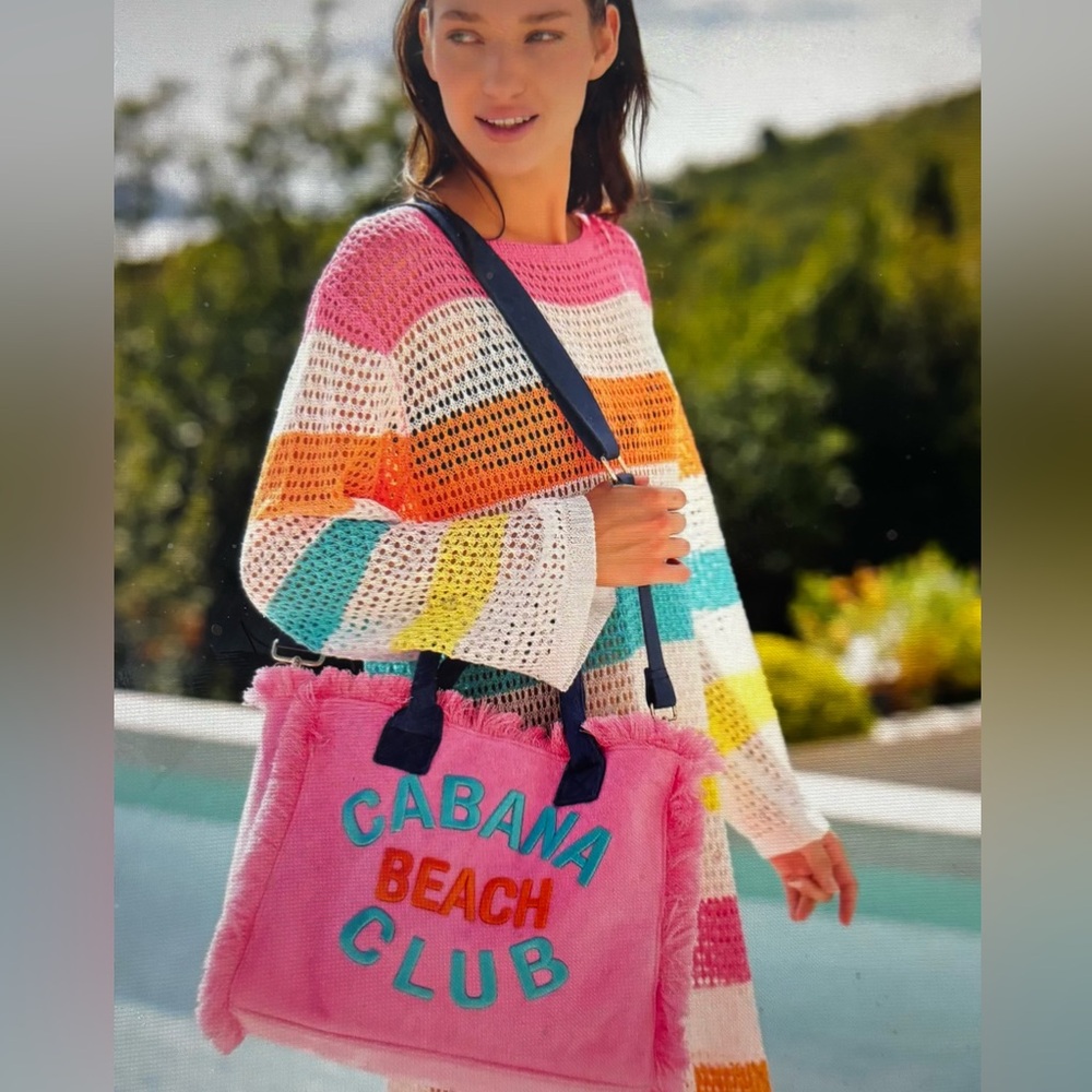 Cabana Beach Club Tote Bag - Picture 4 of 4